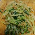 s0raりんご's cooksnap of when they made 即席！水菜のごまあえ。.