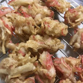 ディナーカレー's cooksnap of when they made 二度美味しい♡紅生姜とエノキ茸の天ぷら.