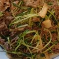 クックY7ITSY☆'s cooksnap of when they made 牛肉とエリンギのバター醤油炒め✨.