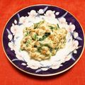 三兄妹の杏まま's cooksnap of when they made ほうれん草と納豆のワサカラ胡麻あえ.