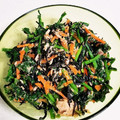 さゆり4's cooksnap of when they made さっぱり♪ほうれん草とひじきの胡麻和え.