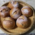 クック8ZRQ4B☆'s cooksnap of when they made レーズンパン 全粒粉入り.