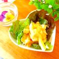 hikarin♪'s cooksnap of when they made ★簡単★ヘルシー！ゆでたまごのサラダ.