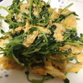 チョコ星人。's cooksnap of when they made みょうたまー豆苗のふわとろ卵炒めー.
