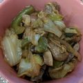 ※Kei's cooksnap of when they made 牛肉と野菜のピリ辛オイスター炒め。.