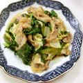 あっこ姉's cooksnap of when they made 白菜と春菊と豚肉のさっぱり中華炒め♪.
