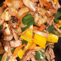 きょさりん's cooksnap of when they made たっぷり野菜と豚肉のオイスターソース炒め.
