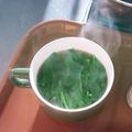 チコリママ's cooksnap of when they made ほうれん草とベーコンのコンソメスープ.