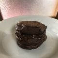 ☆かなみんママ☆'s cooksnap of when they made 簡単！米粉と豆腐のチョコレートパンケーキ.