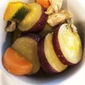 クックS5N2AF☆'s cooksnap of when they made 子供が喜ぶ鶏もも肉と薩摩芋とかぼちゃ炒め.