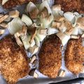non♪♪♪'s cooksnap of when they made カロリーと洗い物少なく！揚げないトンカツ.