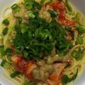 しんちゃのすけ's cooksnap of when they made 納豆キムチパスタ.