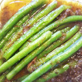 amm46's cooksnap of when they made 焼きいんげんの生姜醤油浸し【作り置き】.
