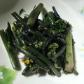 shamah's cooksnap of when they made 旨さ閉じ込め♪紅菜苔の蒸し焼き.