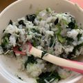 クックHYQJUE☆'s cooksnap of when they made 離乳食後期～火を使わない簡単混ぜご飯♡.