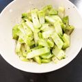 こちたな's cooksnap of when they made 【節約レシピ】ブロッコリーの茎のナムル.