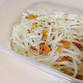 sayaendo＊'s cooksnap of when they made もやしサラダ☆梅おかか.