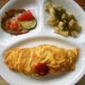 花時計咲いた's cooksnap of when they made 簡単豪華ランチ♡.