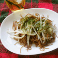 花時計咲いた's cooksnap of when they made 焼きそば入りもやし炒め.