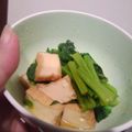 あふぉん's cooksnap of when they made 簡単♪小松菜と厚揚げの煮浸し.