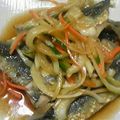のリ★'s cooksnap of when they made 野菜山盛り✿小あじの南蛮づけ.