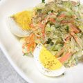 こむぎぱくぱく's cooksnap of when they made キャベツと卵のデリ風サラダ.