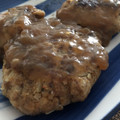 エラブタの子's cooksnap of when they made 簡単！　漫画めし：鯖缶ハンバーグ2013.