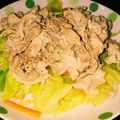 torisantom's cooksnap of when they made 簡単★豚しゃぶのゴマだれ温野菜サラダ♬.