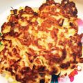 料理見習い隊's cooksnap of when they made 豆腐のお好み焼き.