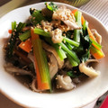 Maron133's cooksnap of when they made 簡単にもう一品♡小松菜と油揚げのおひたし.