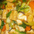 クックEOACMJ☆'s cooksnap of when they made チンゲン菜と厚揚げの中華炒め.
