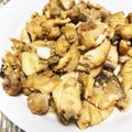 なびろめ's cooksnap of when they made お刺身の余りで照り焼き.