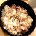 hiromi80's cooksnap of when they made 大根とベーコンの洋風炊き込みごはん.