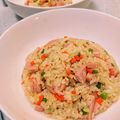 R♡Kママ's cooksnap of when they made 手軽におさかなチャーハン☆幼児食にも.