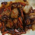 tolatte's cooksnap of when they made 人参&玉葱で☆鶏の甘酢あんかけ.