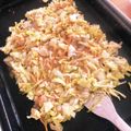 ♡LLmama♡'s cooksnap of when they made もんじゃ焼き.