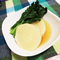 ﾍﾞｼﾞーvege's cooksnap of when they made 春らしく♪ 菜の花と大根の煮物 30分.