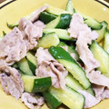 クック0VDTEI☆'s cooksnap of when they made きゅうりと豚バラの炒めもの.