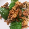shosho♥'s cooksnap of when they made 豚肉とピーマンのにんにく醤油炒め.