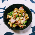 ﾁｲﾁｬﾝﾏﾏ's cooksnap of when they made アスパラと大豆のごまマヨあえ.