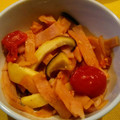 ☆chanrii☆★'s cooksnap of when they made エリンギとハムとプチトマトの炒め物.
