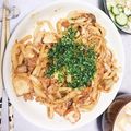 chiaharu's cooksnap of when they made 白菜たっぷり！ソース焼うどん.