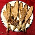 甘党兎's cooksnap of when they made 秋刀魚の骨せんべい.