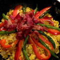 ame-ikuru's cooksnap of when they made 簡単パエリア。フライパンと炊飯器で！.