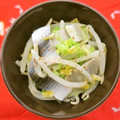 mmameco's cooksnap of when they made 簡単♪シャキシャキもやしとしめ鯖のお通し.