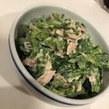 猫リン's cooksnap of when they made 農園ウラワザ伝授♪菜の花ワサマヨあえ.