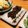 ハチワレねこ's cooksnap of when they made 甘辛肉味噌のっけ豆腐.