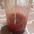 野菜のたけのこ's cooksnap of when they made レッドスムージー☆.