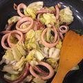 かせぃじん's cooksnap of when they made イカとキャベツのガーリックバター炒め♪.
