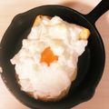 ポインターこが's cooksnap of when they made もこもこ目玉焼き　エッグインクラウド.